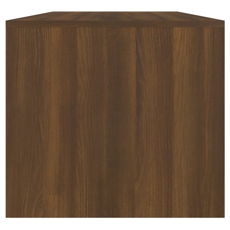 vidaXL Coffee Table Brown Oak 102x50x45 cm Engineered Wood