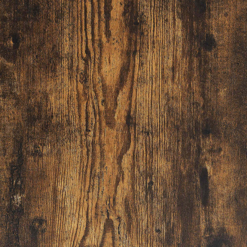 vidaXL Sideboard Smoked Oak 120x30x75 cm Engineered Wood