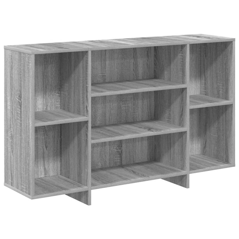 vidaXL Sideboard Grey Sonoma 120x30x75 cm Engineered Wood