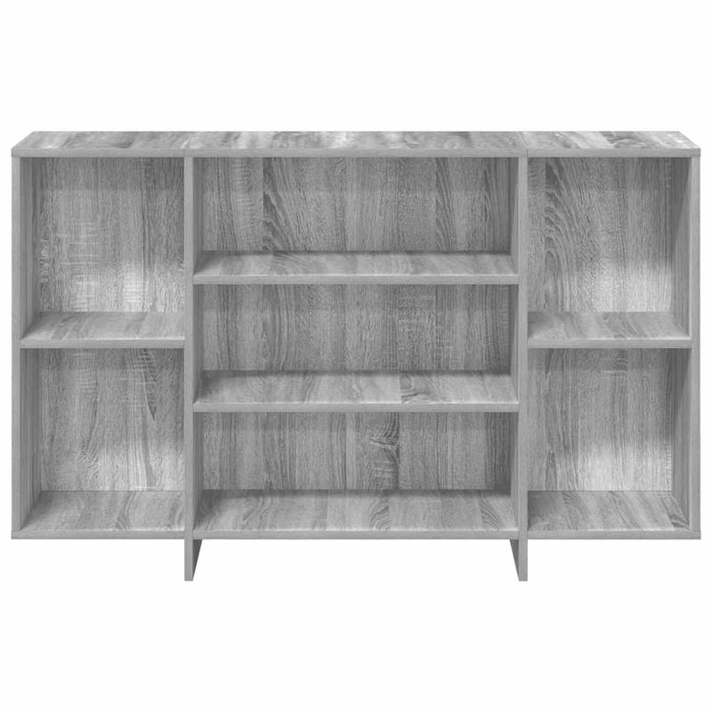 vidaXL Sideboard Grey Sonoma 120x30x75 cm Engineered Wood