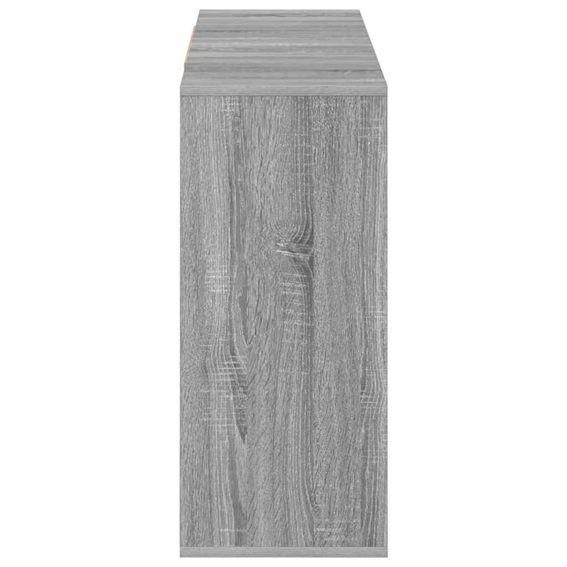 vidaXL Sideboard Grey Sonoma 120x30x75 cm Engineered Wood