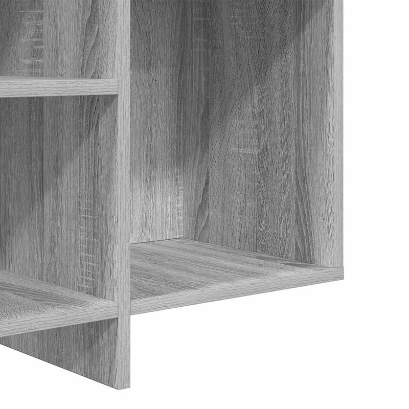 vidaXL Sideboard Grey Sonoma 120x30x75 cm Engineered Wood