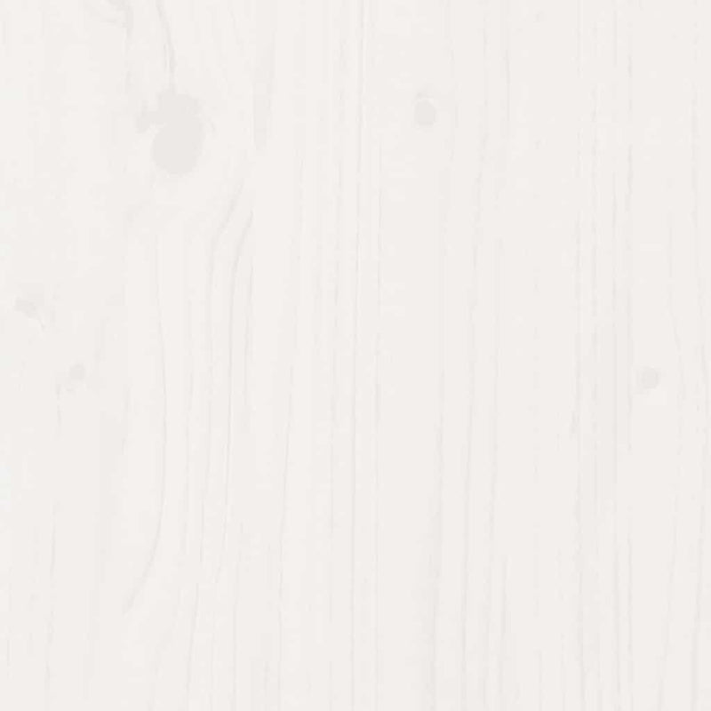 vidaXL Wall Cabinets 2pcs White 100x30x35 cm Solid Wood Pine
