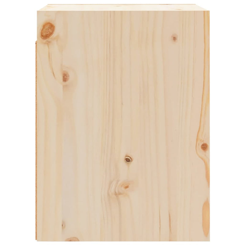 vidaXL Wall Cabinets 2pcs 30x30x40 cm Solid Wood Pine