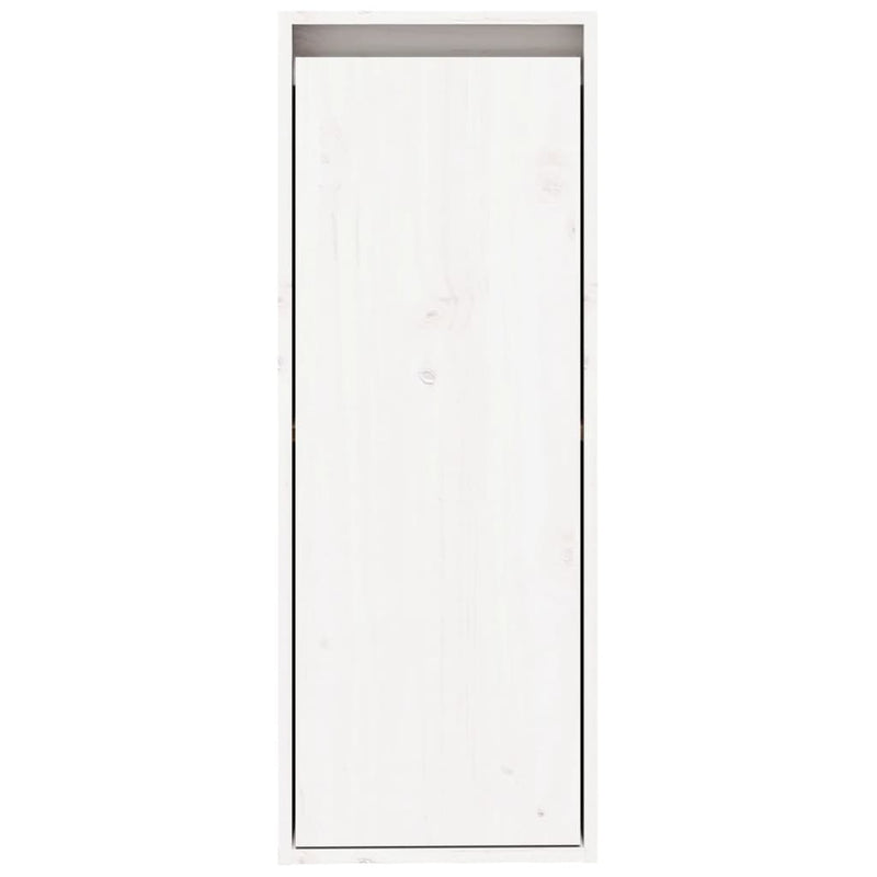 vidaXL Wall Cabinets 2 pcs White 30x30x80 cm Solid Wood Pine