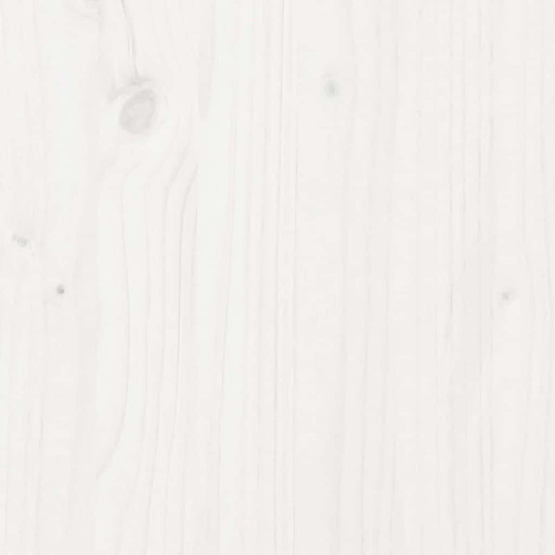 vidaXL Wall Cabinets 2 pcs White 30x30x100 cm Solid Wood Pine