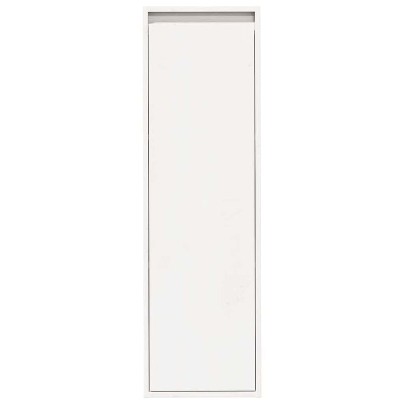 vidaXL Wall Cabinets 2 pcs White 30x30x100 cm Solid Wood Pine