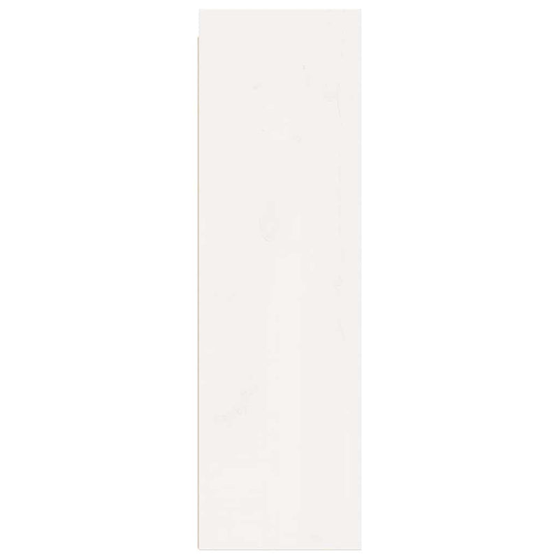 vidaXL Wall Cabinets 2 pcs White 30x30x100 cm Solid Wood Pine