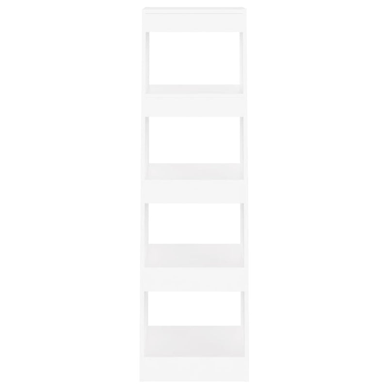 vidaXL Book Cabinet/Room Divider White 40x30x135 cm