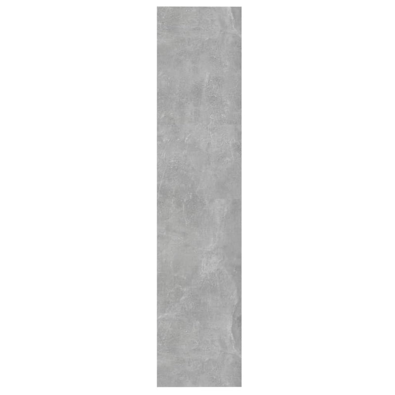 vidaXL Book Cabinet/Room Divider Concrete Grey 60x30x135 cm Engineered Wood