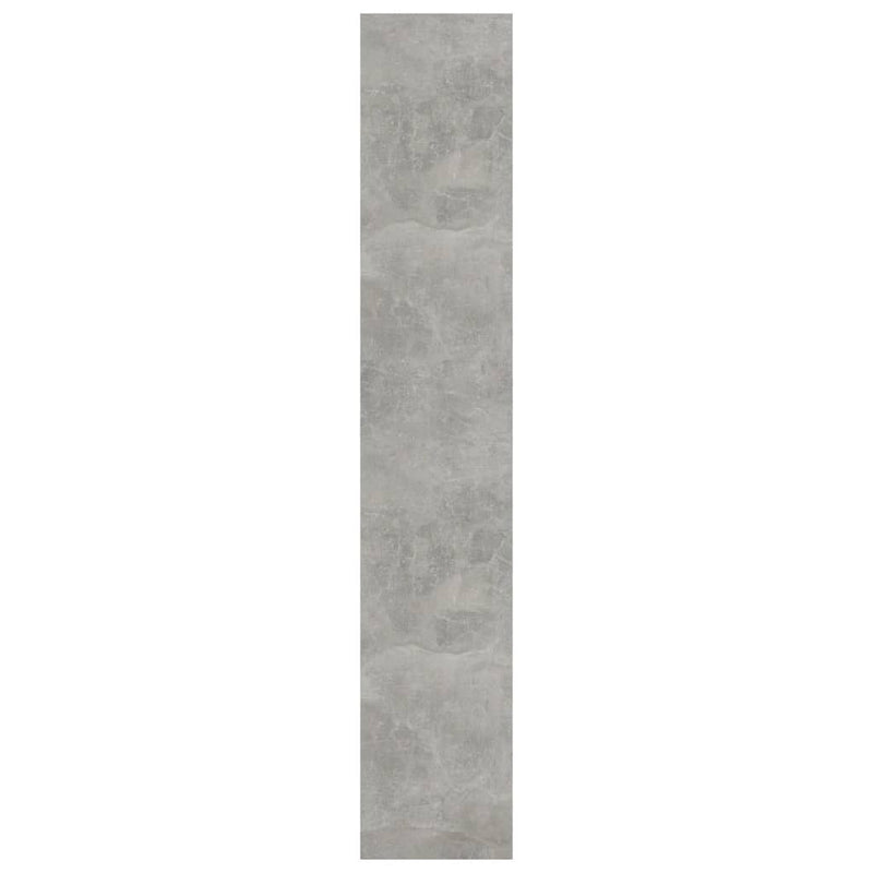 vidaXL Book Cabinet/Room Divider Concrete Grey 80x30x166 cm Engineered Wood