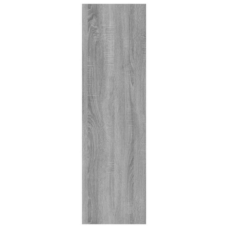 vidaXL Book Cabinet/Room Divider Grey Sonoma 40x30x103 cm Engineered Wood