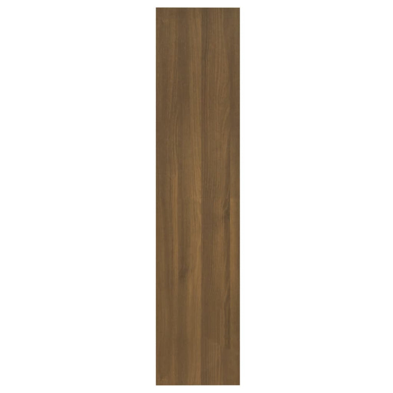 vidaXL Book Cabinet/Room Divider Brown Oak 60x30x135 cm Engineered Wood