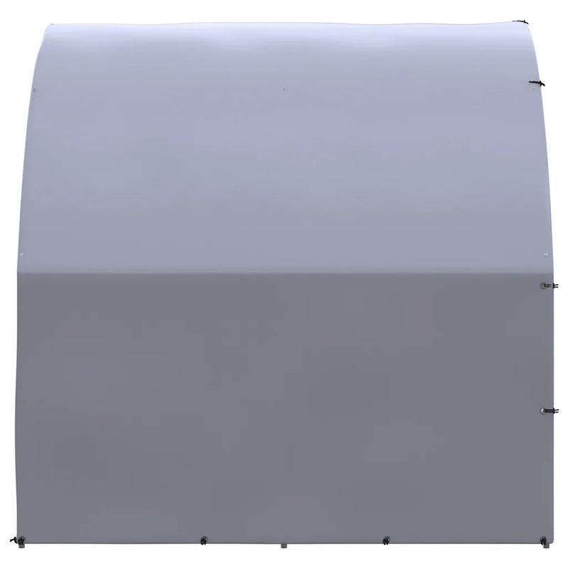 Outdoor Chicken Coop 3x10x2 m Galvanised Steel
