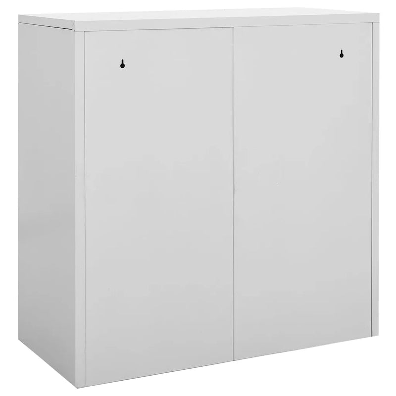 Locker Cabinets 5 pcs Light Grey 90x45x92,5 cm Steel