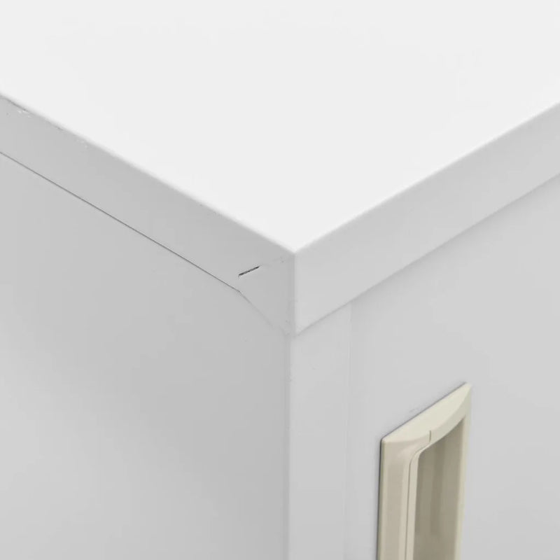 Locker Cabinets 5 pcs Light Grey 90x45x92,5 cm Steel