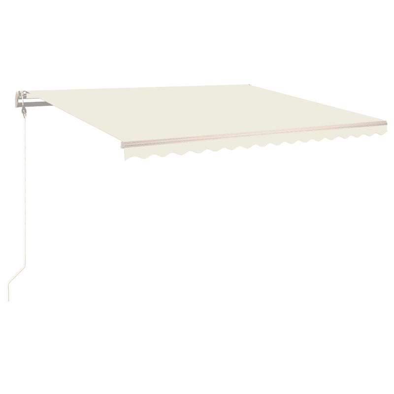 Automatic Retractable Awning 400x300 cm Cream