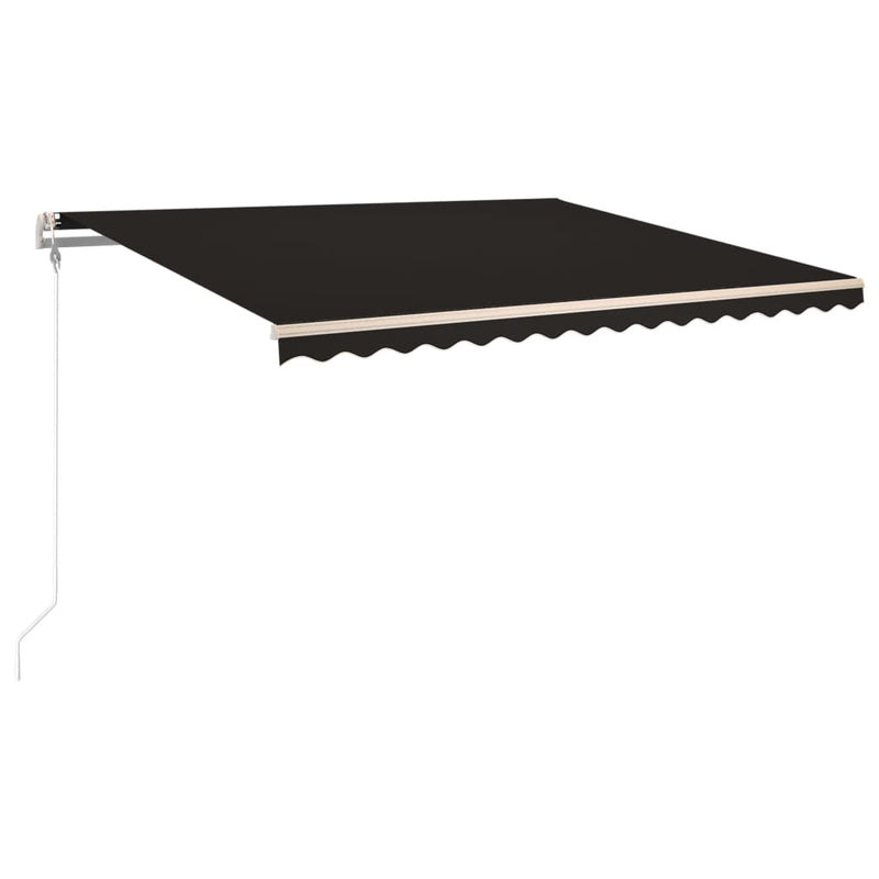 vidaXL Automatic Retractable Awning 400x300 cm Anthracite