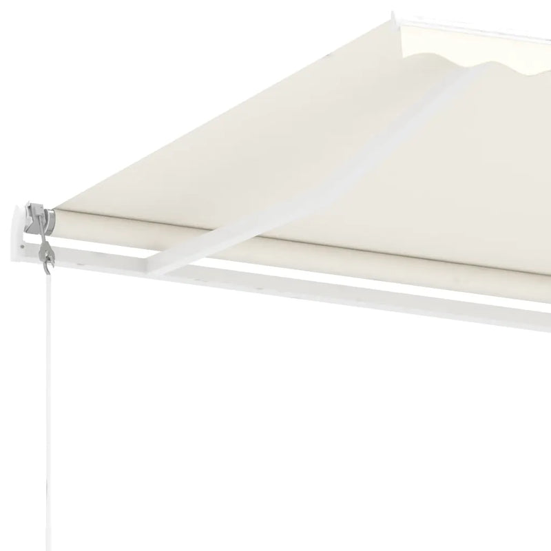 Freestanding Automatic Awning 400x300 cm Cream