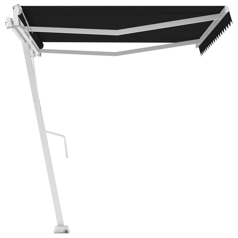 vidaXL Freestanding Automatic Awning 450x300 cm Anthracite