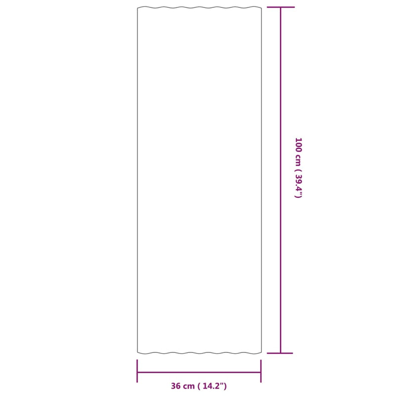 vidaXL Roof Panels 12 pcs Galvanised Steel Grey 100x36 cm