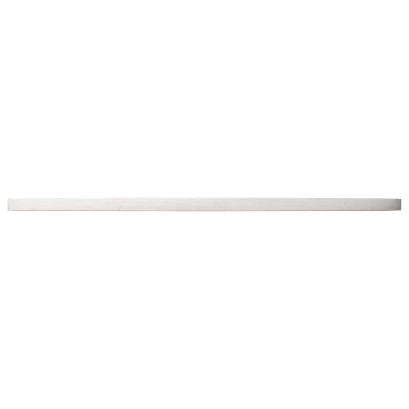 vidaXL Table Top White Ø90x2.5 cm Solid Wood Pine