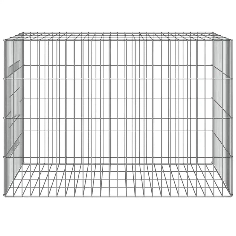Rabbit Cage 78x54x54 cm Galvanised Iron