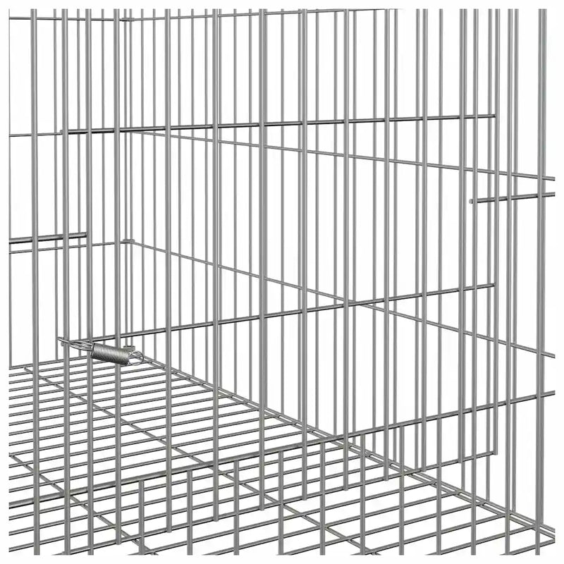Rabbit Cage 78x54x54 cm Galvanised Iron