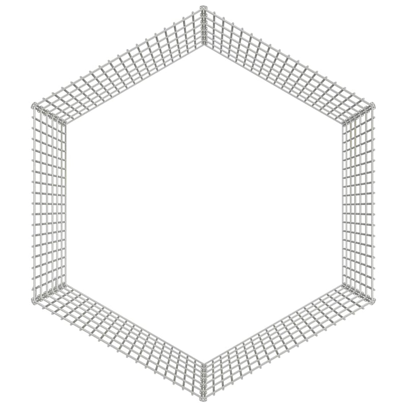 6-Panel Rabbit Cage 54x60 cm Galvanised Iron