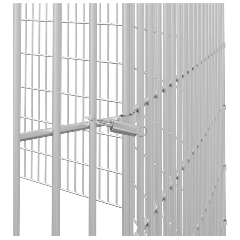 10-Panel Rabbit Cage 54x60 cm Galvanised Iron