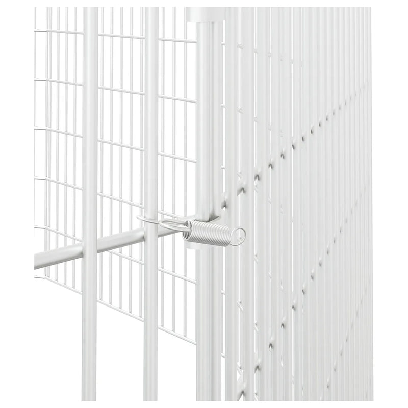 Free Range Animal Enclosure 12-Panel 54x80 cm Galvanised Iron
