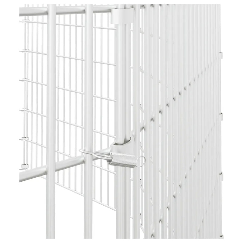 Free Range Animal Enclosure 10-Panel 54x100 cm Galvanised Iron