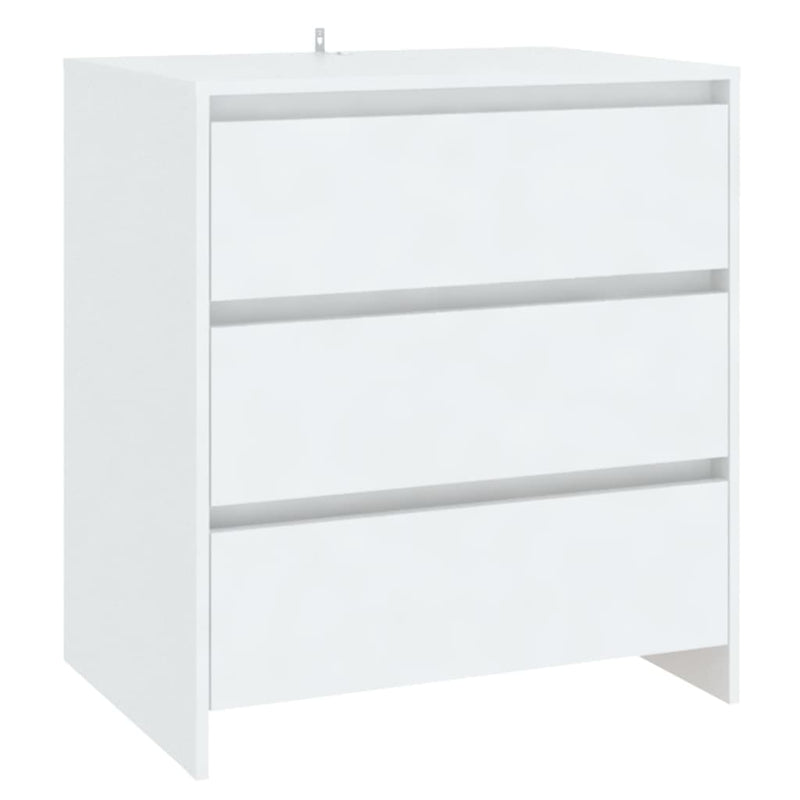 vidaXL 2 Piece Sideboard White Engineered Wood