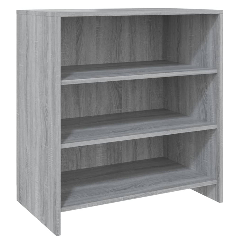 vidaXL 2 Piece Sideboard Grey Sonoma Engineered Wood