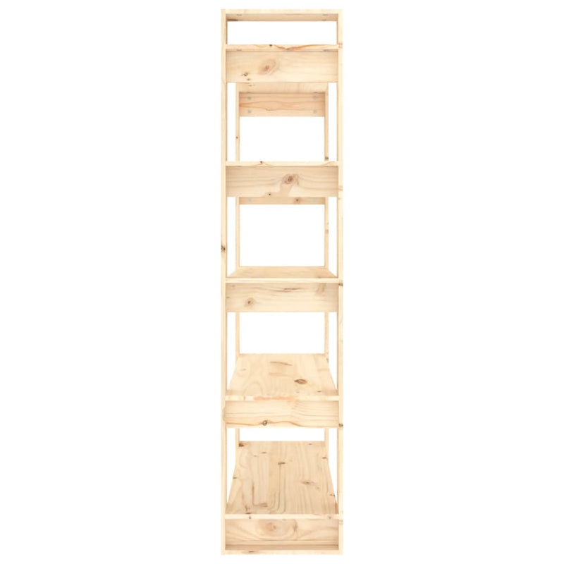 vidaXL Book Cabinet/Room Divider 80x35x160 cm Solid Wood