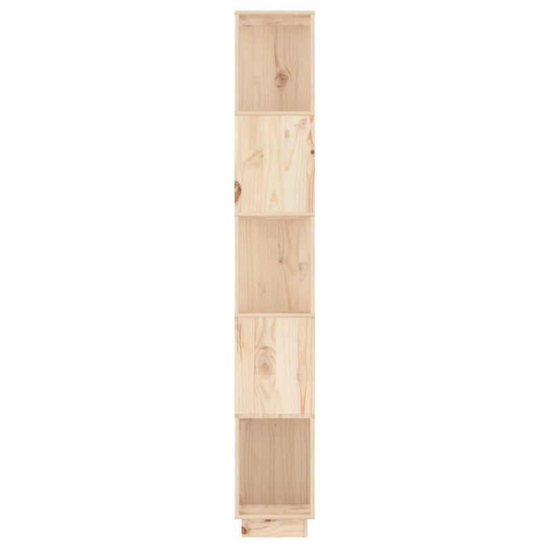 vidaXL Book Cabinet/Room Divider 51x25x163.5 cm Solid Wood Pine