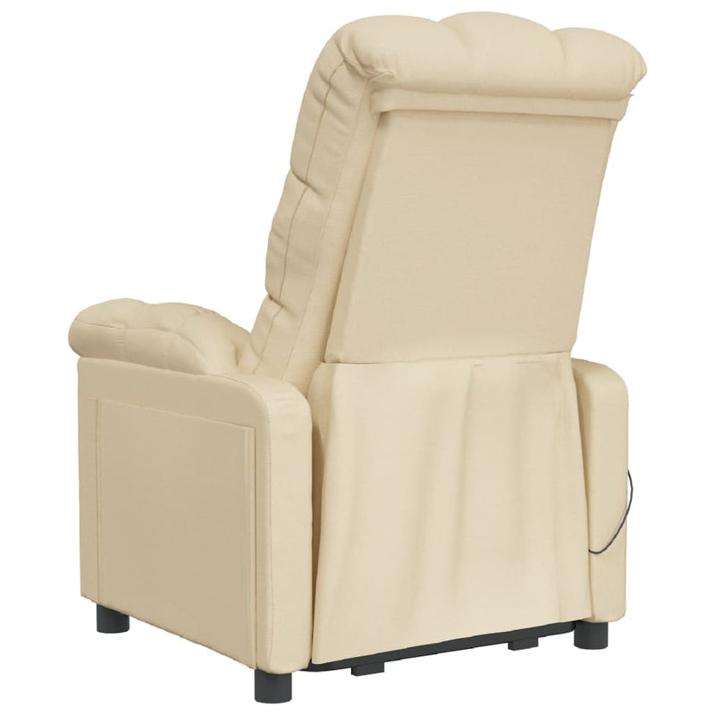 Massage Chair Cream Fabric