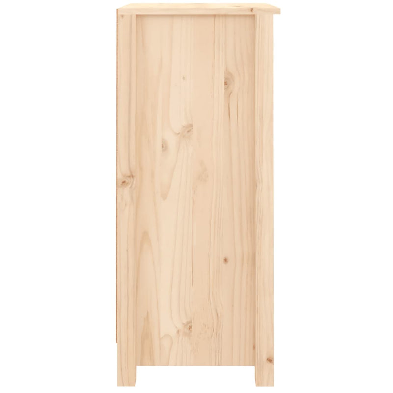 vidaXL Sideboards 2 pcs 40x35x80 cm Solid Wood Pine