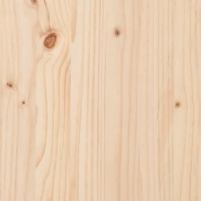 vidaXL Sideboards 2 pcs 40x35x80 cm Solid Wood Pine