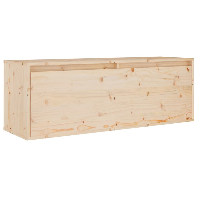 vidaXL TV Cabinets 3 pcs Solid Wood Pine