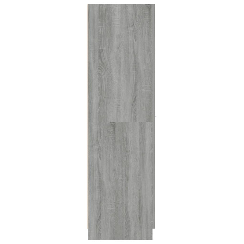 Apothecary Cabinet Grey Sonoma 30x42.5x150 cm Engineered Wood