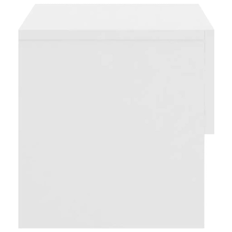 Wall-mounted Bedside Cabinets 2 pcs White
