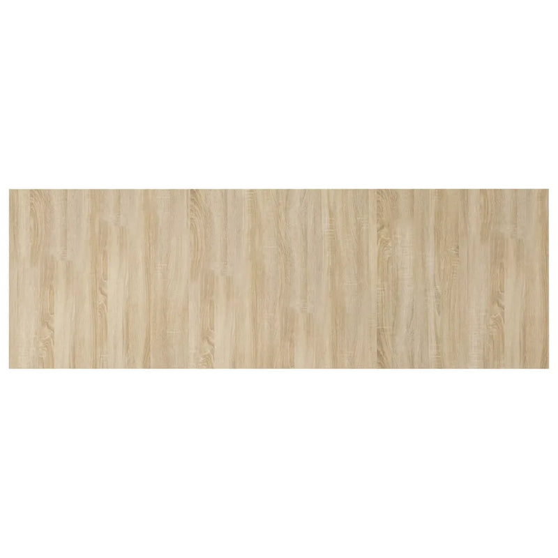 Wall Headboard Sonoma Oak 240x1.5x80 cm Engineered Wood