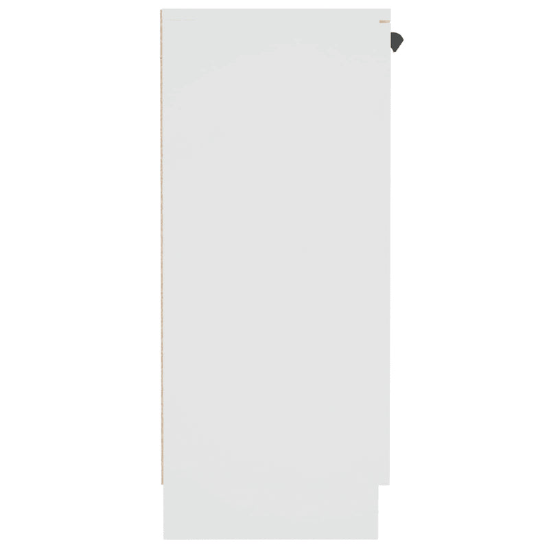 Sideboard White 60x30x70 cm Engineered Wood