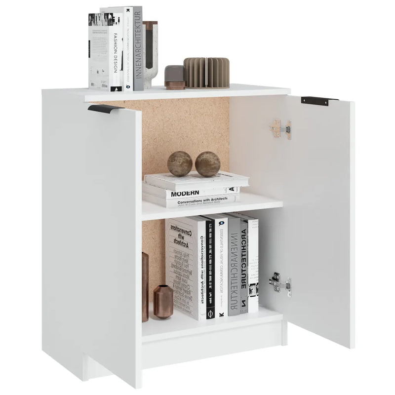 Sideboard White 60x30x70 cm Engineered Wood