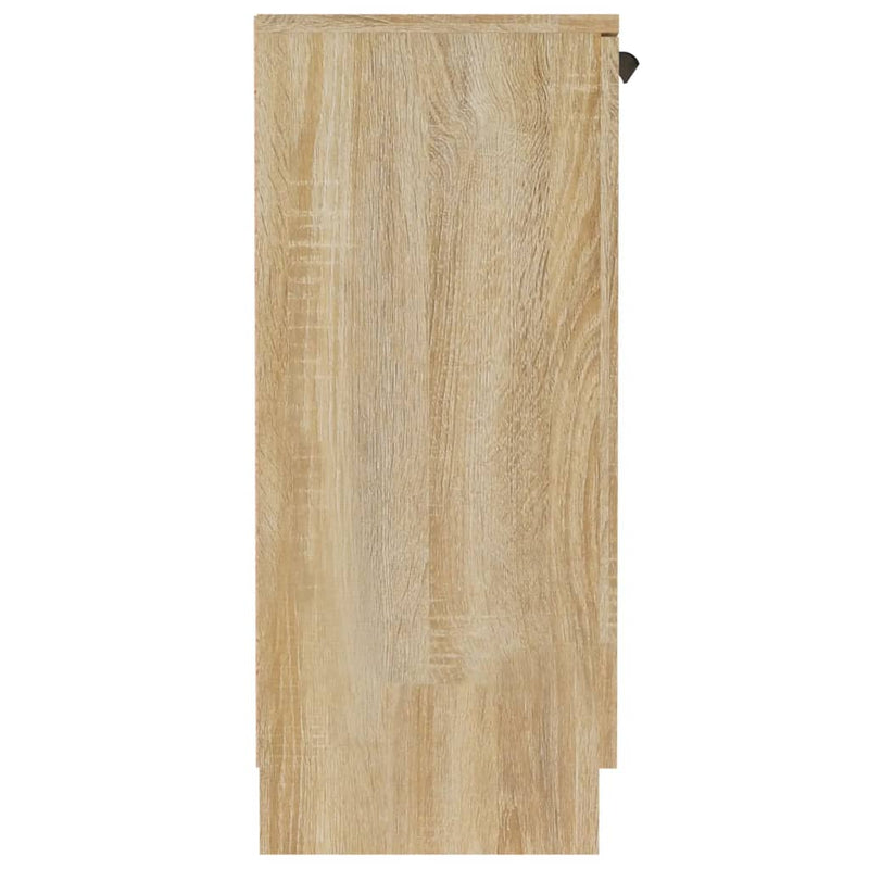 vidaXL Sideboard Sonoma Oak 60x30x70 cm Engineered Wood