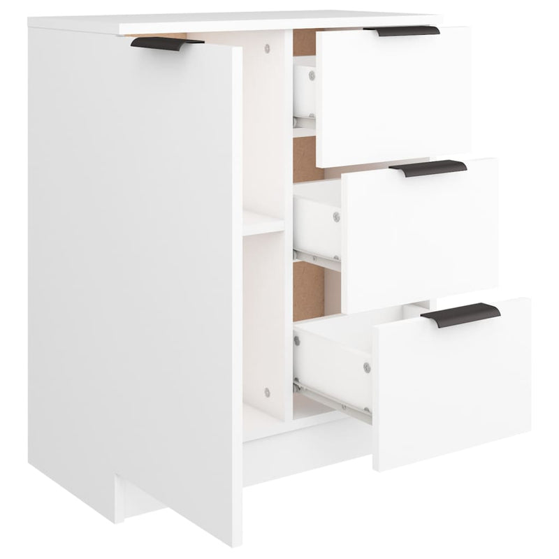 vidaXL Sideboard White 60x30x70 cm Engineered Wood