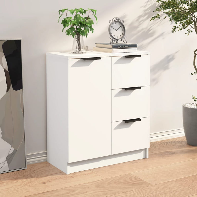 vidaXL Sideboard White 60x30x70 cm Engineered Wood