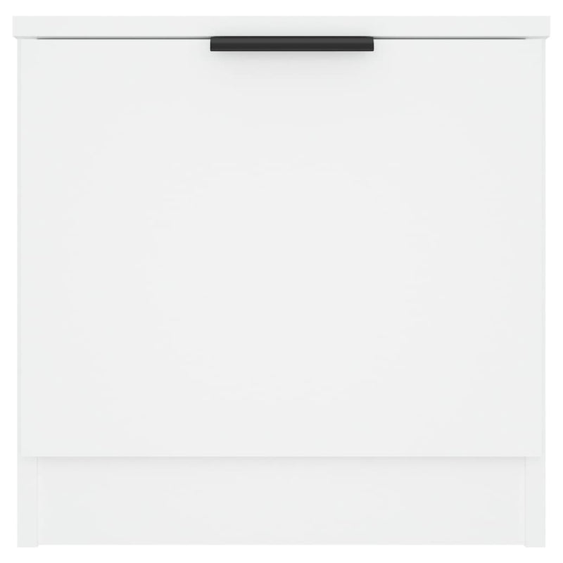 vidaXL Bedside Cabinets 2 pcs White 40x39x40 cm