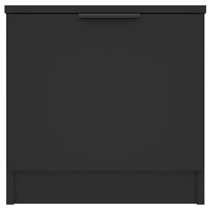 vidaXL Bedside Cabinets 2 pcs Black 40x39x40 cm